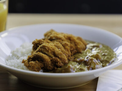 Chicken Katsu Curry with Steamed Rice